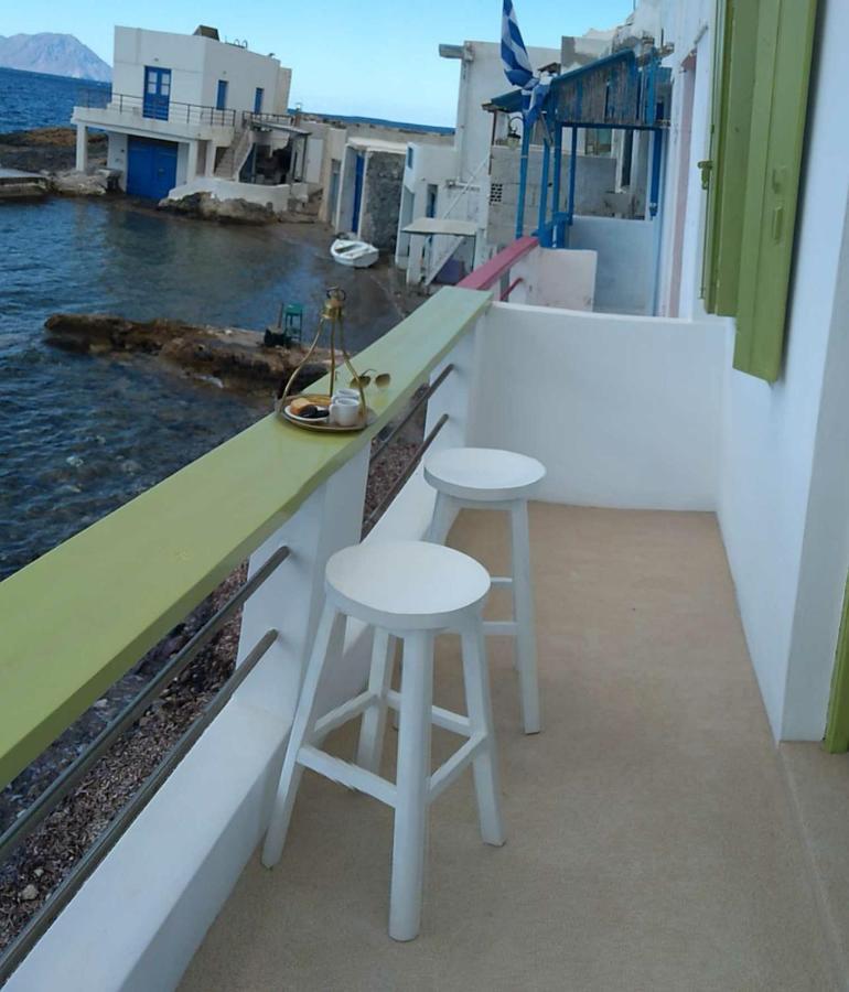 Milos By The Sea - Eco House Plaka  Экстерьер фото